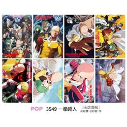 One Punch Man anime poster price for a set of 8 pcs