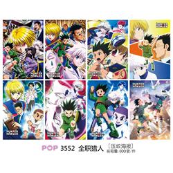 Hunter x Hunter anime poster price for a set of 8 pcs