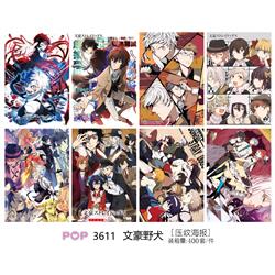 Bungo Stray Dogs anime poster price for a set of 8 pcs