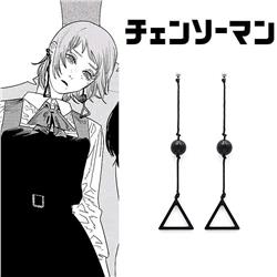 chainsaw man anime earing