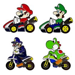 super Mario anime pin