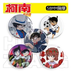 Detective Conan anime badge 58mm