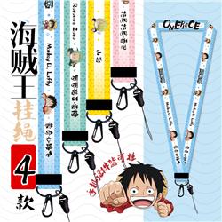 One piece anime lanyard phonestrap ( 45cm*2.5cm )