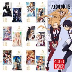 sword art online anime pillow cushion 40*60cm