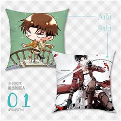 Attack On Titan anime pillow cushion 45*45cm