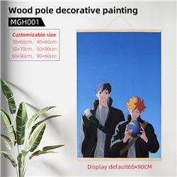 Haikyuu anime Wooden frame painting 60*90cm