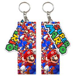 super Mario anime keychain