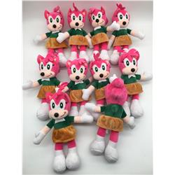 Sonic anime Plush toy 22cm 10 pcs a set