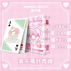 Kuromi anime poker 54 pcs a set