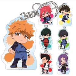 Blue Lock anime keychain