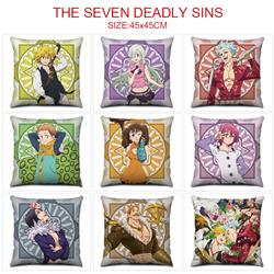 seven deadly sins anime cushion 45*45cm