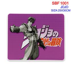 JoJos Bizarre Adventure anime Mouse pad 25*30cm