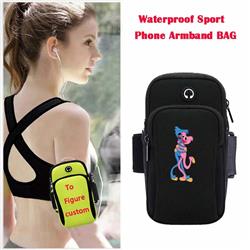 Poppy Playtime anime wateroof sport phone armband bag