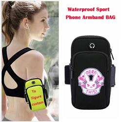 Overwatch anime wateroof sport phone armband bag