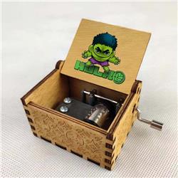 Avengers anime hand operated music box