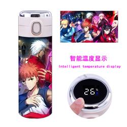 Fate  anime Intelligent temperature measuring water cup 450ml