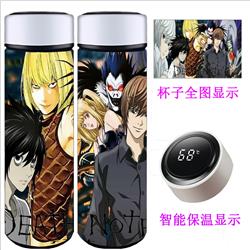Death Note anime Intelligent temperature measuring water cup 500ml