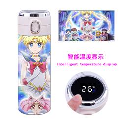 Sailor Moon Crystal anime Intelligent temperature measuring water cup 450ml