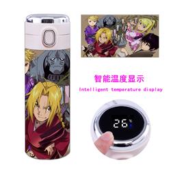 Fullmetal Alchemist anime Intelligent temperature measuring water cup 450ml