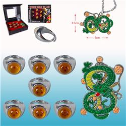 Dragon Ball anime ring 8 pcs a set