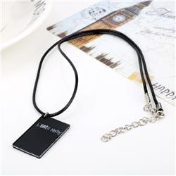 Death Note anime necklace