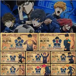 Blue Lock anime Commemorative bank notes