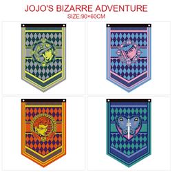 JoJos Bizarre Adventure anime flag 90*60cm