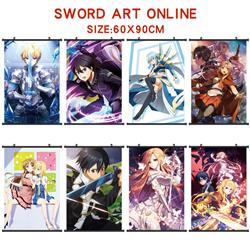 sword art online anime wallscroll 60*90cm