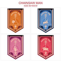 chainsaw man anime flag 90*60cm