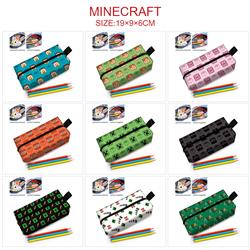 Minecraft anime cosmetic bag 19*9*6cm