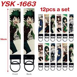 My Hero Academia anime keychain 12 pcs a set