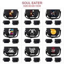 soul eater anime messenger bag 40*26*10cm