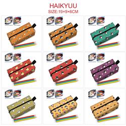 Haikyuu anime cosmetic bag 19*9*6cm