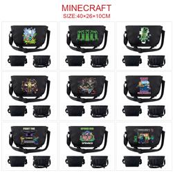 Minecraft anime messenger bag 40*26*10cm