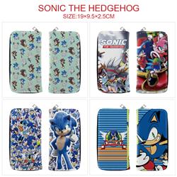 Sonic anime wallet 19*9.5*2.5cm