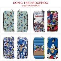 Sonic anime wallet 19*9.5*2.5cm