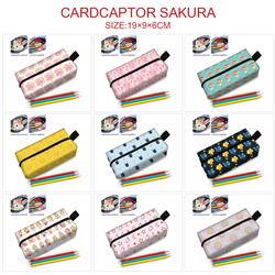 Card Captor Sakura anime cosmetic bag 19*9*6cm