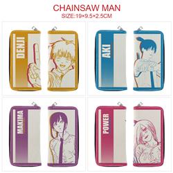 chainsaw man anime wallet 19*9.5*2.5cm