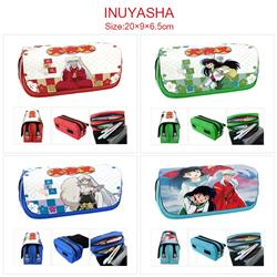Inuyasha anime pencil bag 20*9*6.5cm