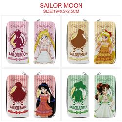 Sailor Moon Crystal anime wallet 19*9.5*2.5cm