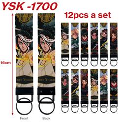 Attack On Titan anime keychain 12 pcs a set