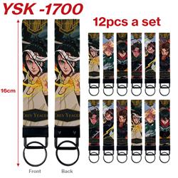 Attack On Titan anime keychain 12 pcs a set