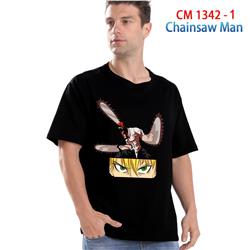 chainsaw man anime T-shirt