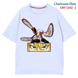 chainsaw man anime T-shirt