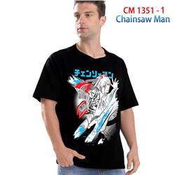 chainsaw man anime T-shirt