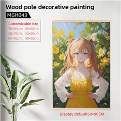 EVA anime wooden frame painting 60*90cm