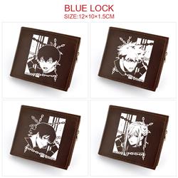 Blue Lock anime wallet 12*10*1.5cm