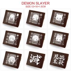 demon slayer kimets anime wallet 12*10*1.5cm