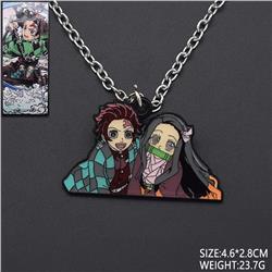 demon slayer kimets anime necklace