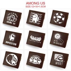 among us anime wallet 12*10*1.5cm